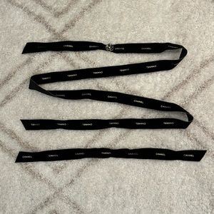 Chanel Holiday Ribbons and Camellia